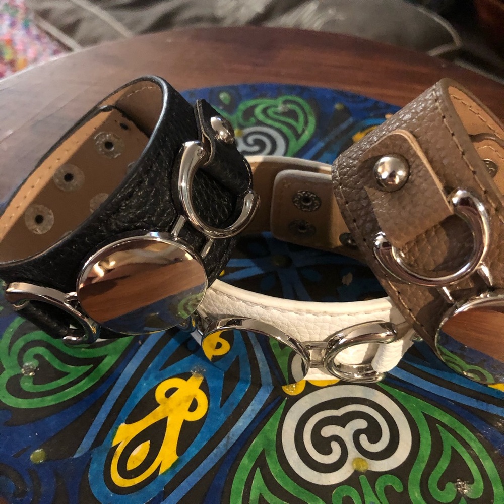 men/woman’s faux leather bracelet